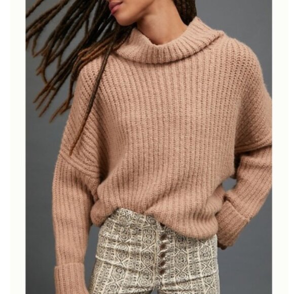 Anthropologie Maeve Athena Sweater Size S - Tan - Picture 3 of 16